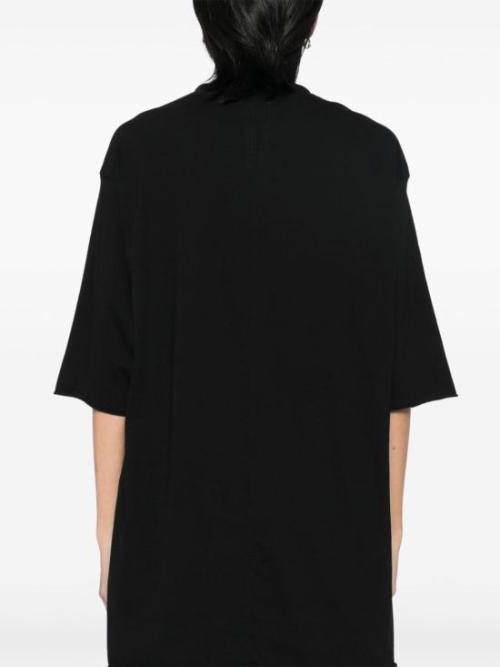 25SS 릭 오웬스 반팔 티셔츠 RO01E7273 JA09 Black - RICK OWENS