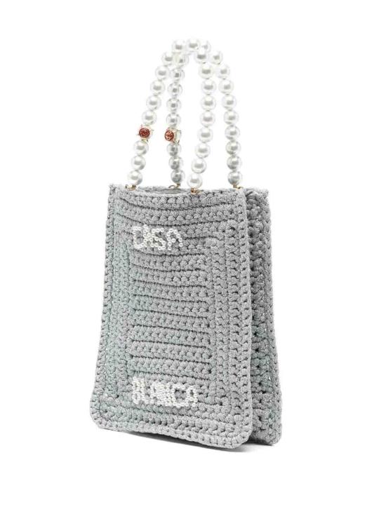 26SS 카사블랑카 숄더백 APS25BAG11301 Silver - CASABLANCA