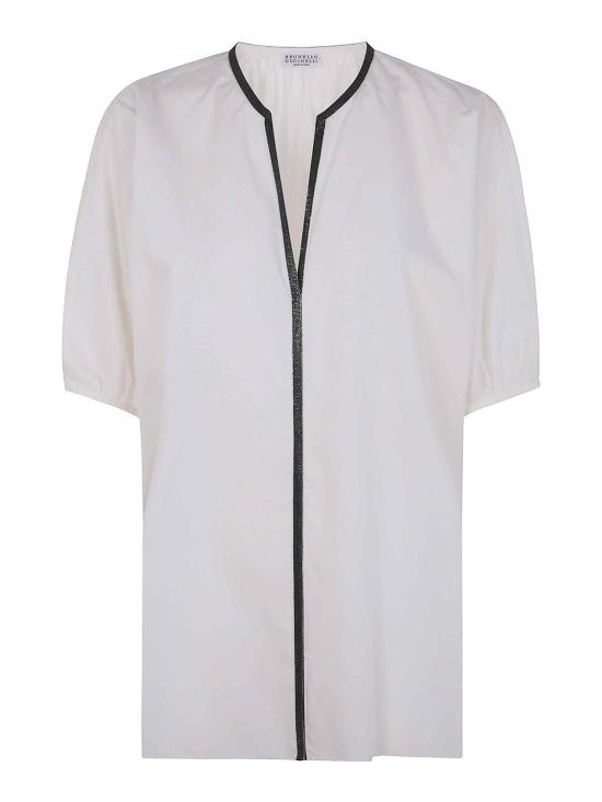  브루넬로 쿠치넬리 블라우스 M0H93HB802C600 Nude Neutrals