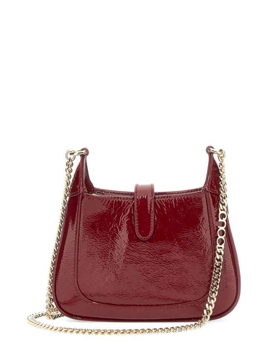  구찌 재키 노티드 미니백 7828890P50G6207 Dark Red - GUCCI