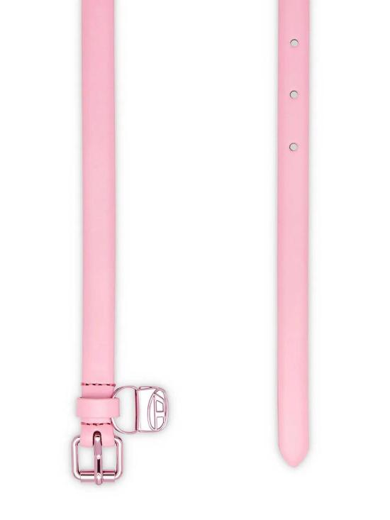  디젤 레귤러 벨트 X09973P8104T4364 Pink - DIESEL