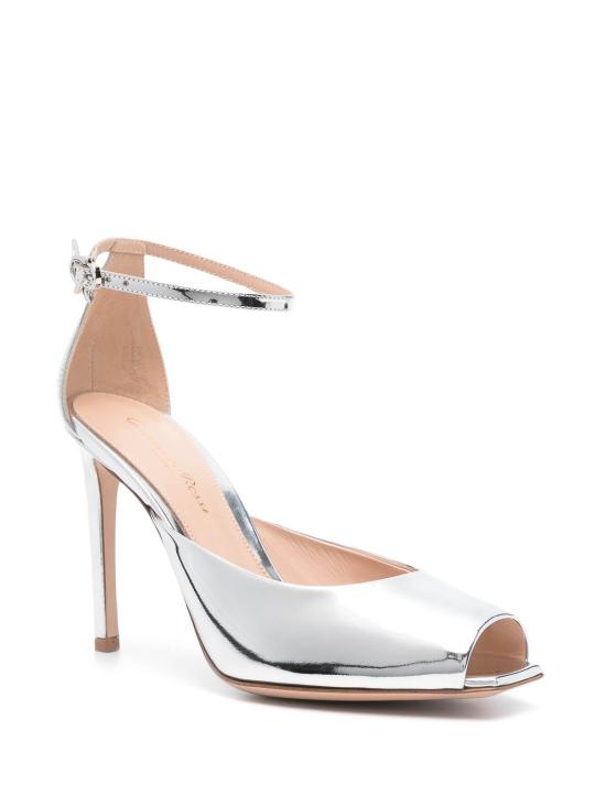 25SS 지안비토로시 힐/펌프스 G6175695RICMETARGE Silver - GIANVITO ROSSI