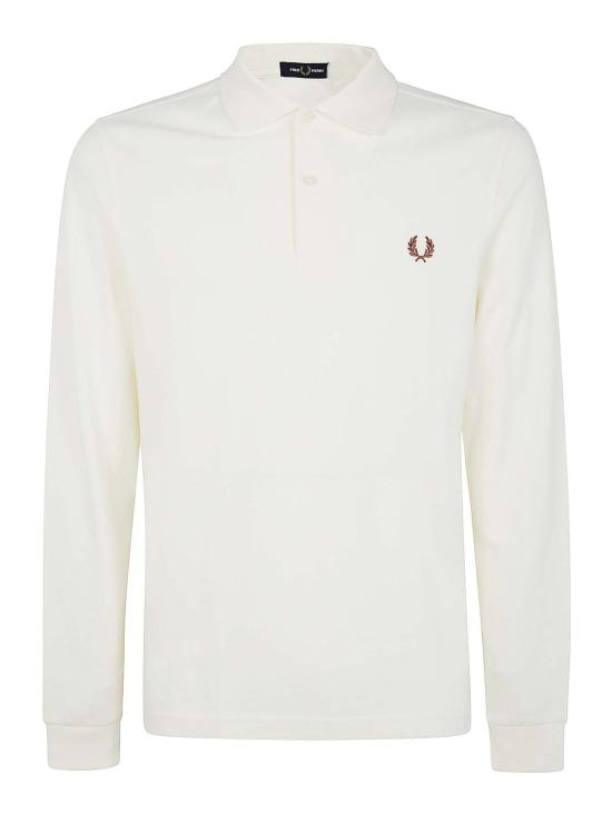  프레드페리 긴팔 셔츠 M6006096Y45 Nude Neutrals