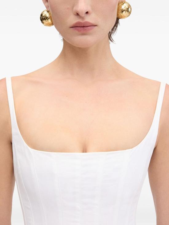 25SS 자크뮈스 롱 원피스 25E251DR224 1520100 White - JACQUEMUS