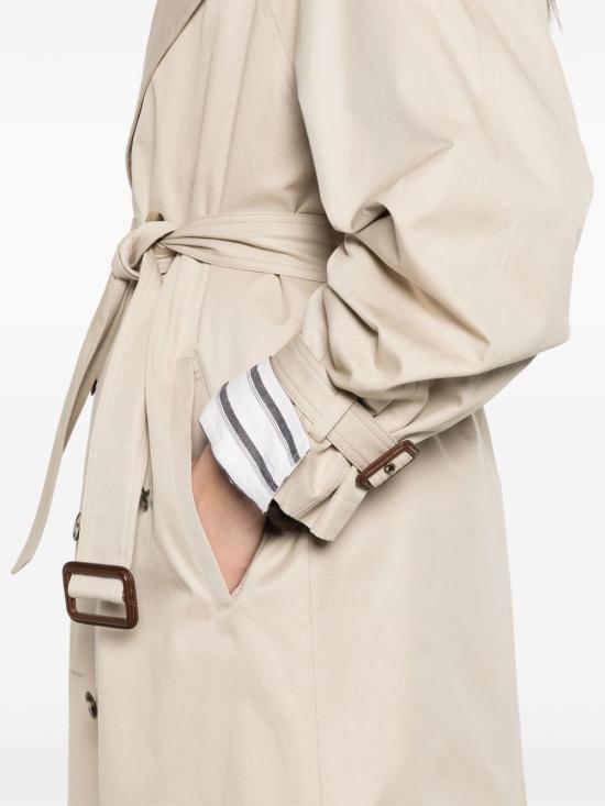 25SS 생로랑 트렌치 코트 812414 Y3A999610 Beige - SAINT LAURENT