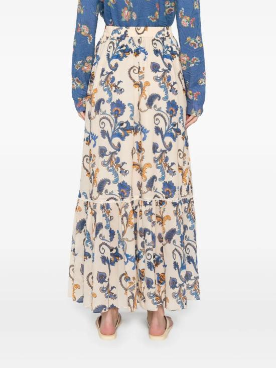 25SS 에트로 롱 스커트 WRFA011499SA5J4 X0800 NUDE NEUTRALS - ETRO