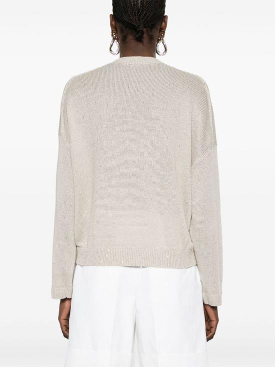 25SS 브루넬로 쿠치넬리 스웨터 M10550210 C9732 Grey - BRUNELLO CUCINELLI