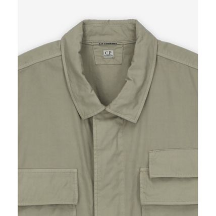 25SS 씨피 컴퍼니 긴팔 셔츠 18CMSH128A110143G327 VINTAGE KHAKI DOM - C.P. COMPANY