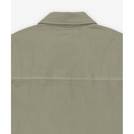 25SS 씨피 컴퍼니 긴팔 셔츠 18CMSH128A110143G327 VINTAGE KHAKI DOM - C.P. COMPANY