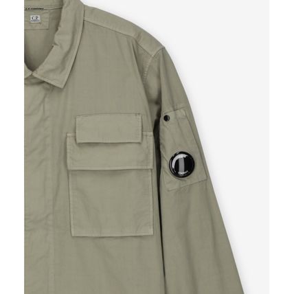 25SS 씨피 컴퍼니 긴팔 셔츠 18CMSH128A110143G327 VINTAGE KHAKI DOM - C.P. COMPANY