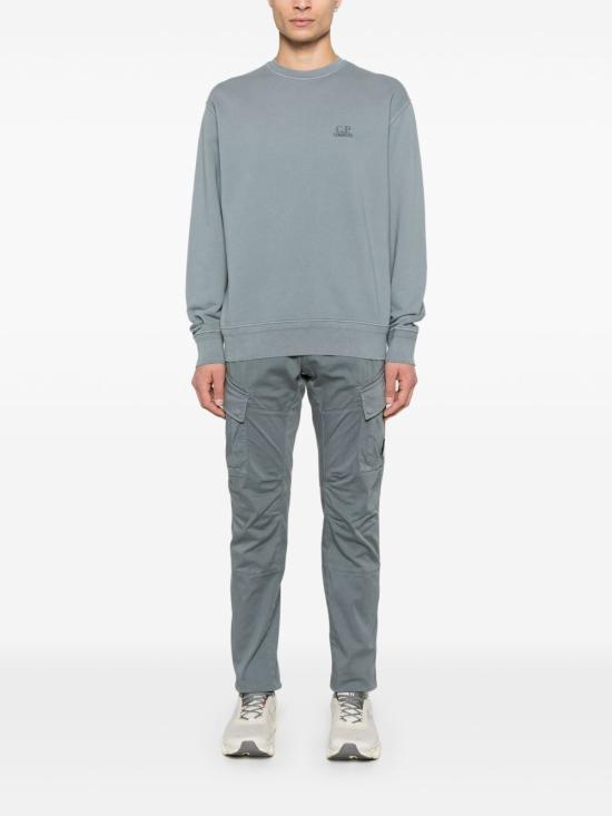 25SS 씨피 컴퍼니 렌즈 와펜 코튼 카고 팬츠 18CMPA056A005694G872 STORMY WEATHER DOM - C.P. COMPANY