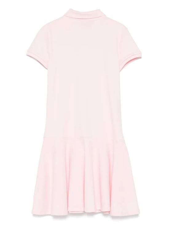 25SS [키즈] 랄프 로렌 원피스 313698754 078 HINT OF PINK WHITE - RALPH LAUREN