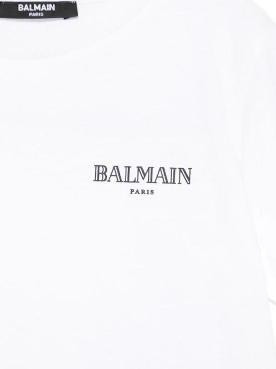 25SS 발망 반팔 티셔츠 BW8P11 Z0116 100NE White - BALMAIN