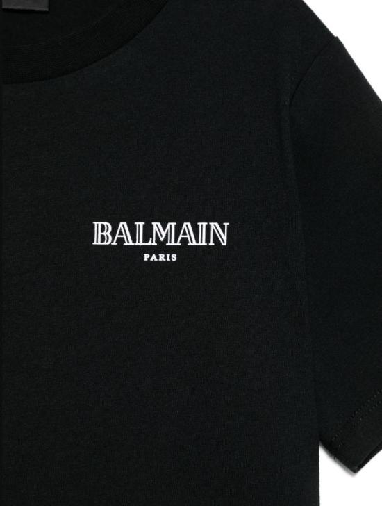 25SS [키즈] 발망 티셔츠 BW8P11 Z0116 930BC Black - BALMAIN