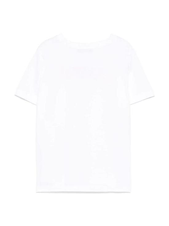 25SS [키즈] 발망 티셔츠 BW8Q41 Z0082 100MC White - BALMAIN