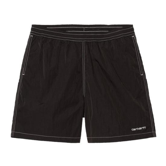 25SS 칼하트 스윔팬츠 I034570 0D2XX BLACK WHITE