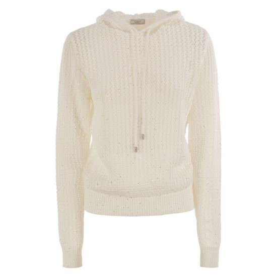 25SS 페세리코 후드 티셔츠 S99778F05 WHITE