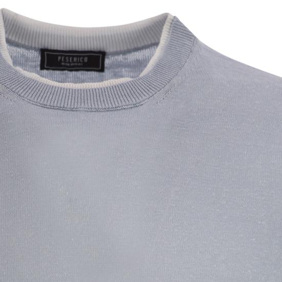 25SS 페세리코 반팔 티셔츠 R59041F12 LIGHT BLUE - PESERICO