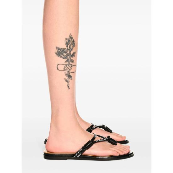 25SS 오프화이트 뮬/슬리퍼 OWIH05DS25LEA001 - OFF WHITE