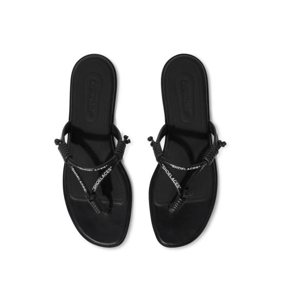 25SS 오프화이트 뮬/슬리퍼 OWIH05DS25LEA001 - OFF WHITE