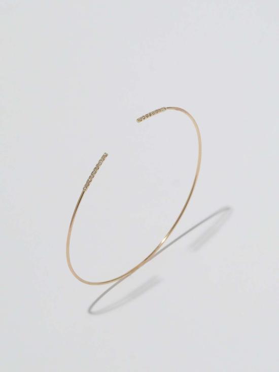  바비 카 팔찌 Bobbie Carr 스플릿 바 다이아몬드 커프