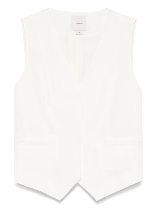 25SS 캘빈클라인 베스트 K20K208242 YAS White