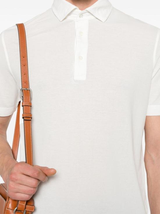 25SS 드루모어 폴로 티셔츠 DTJ202B 105 White - DRUMOHR