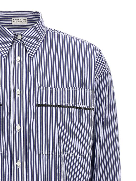 25SS 브루넬로 쿠치넬리 셔츠 MH768RA526C001 - BRUNELLO CUCINELLI