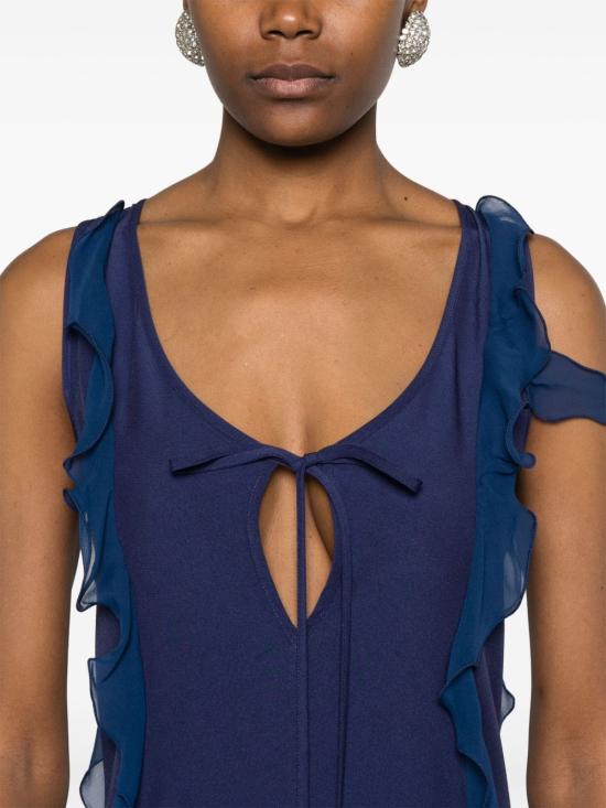 25SS LES FILLES D'EVA 롱 원피스 8207 BLUNAVY Blue - OTHER BRANDS