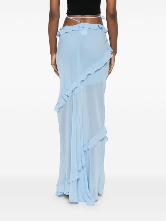 25SS LES FILLES D'EVA 롱 스커트 8210 AZZURRO Clear Blue - OTHER BRANDS