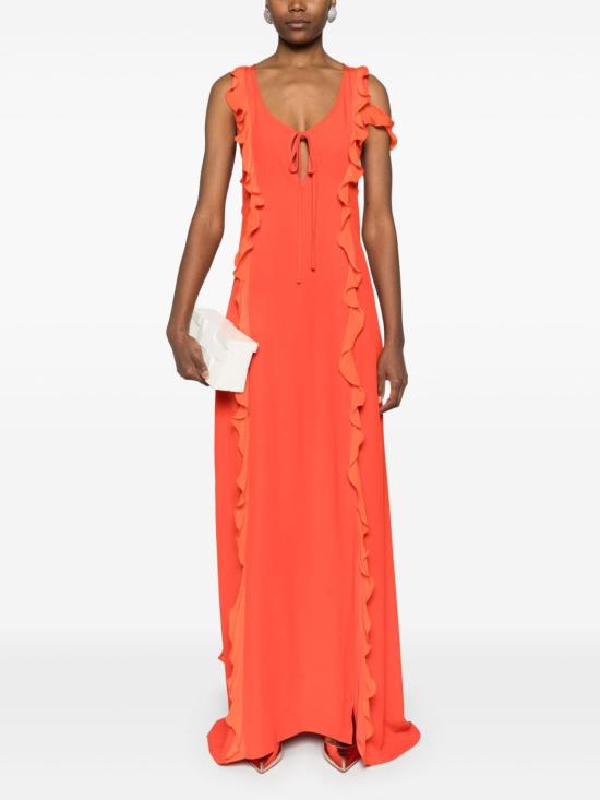 25SS LES FILLES D'EVA 롱 원피스 8207 CORALLO Coral Red - OTHER BRANDS