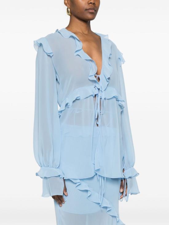 25SS LES FILLES D'EVA 블라우스 8209 AZZURRO Clear Blue - OTHER BRANDS