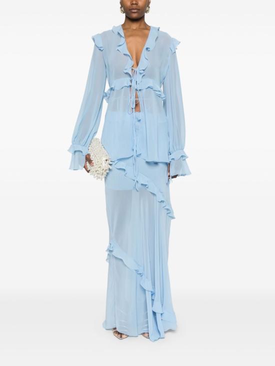 25SS LES FILLES D'EVA 블라우스 8209 AZZURRO Clear Blue - OTHER BRANDS