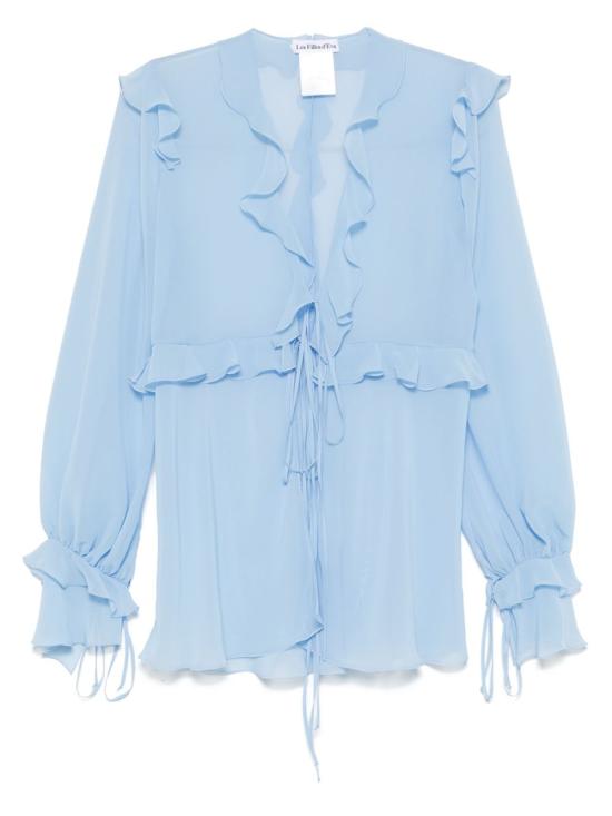 25SS LES FILLES D'EVA 블라우스 8209 AZZURRO Clear Blue