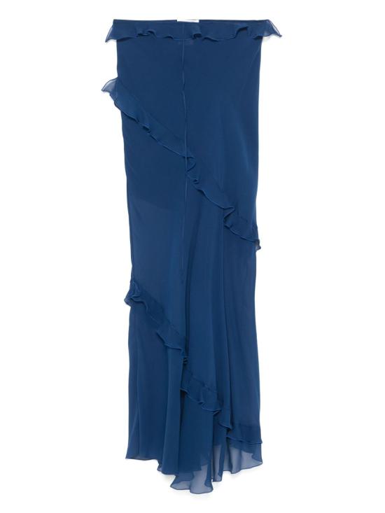 25SS LES FILLES D'EVA 롱 스커트 8210 BLUNAVY Blue