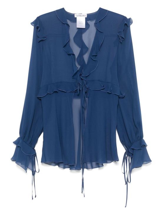 25SS LES FILLES D'EVA 블라우스 8209 BLUNAVY Blue