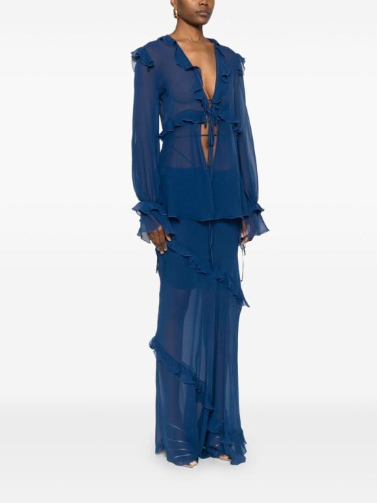 25SS LES FILLES D'EVA 블라우스 8209 BLUNAVY Blue - OTHER BRANDS