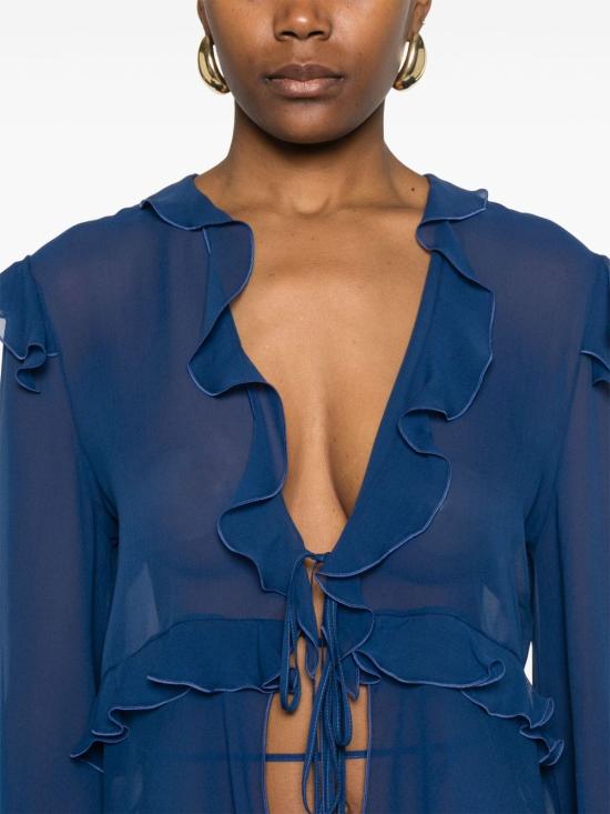 25SS LES FILLES D'EVA 블라우스 8209 BLUNAVY Blue - OTHER BRANDS