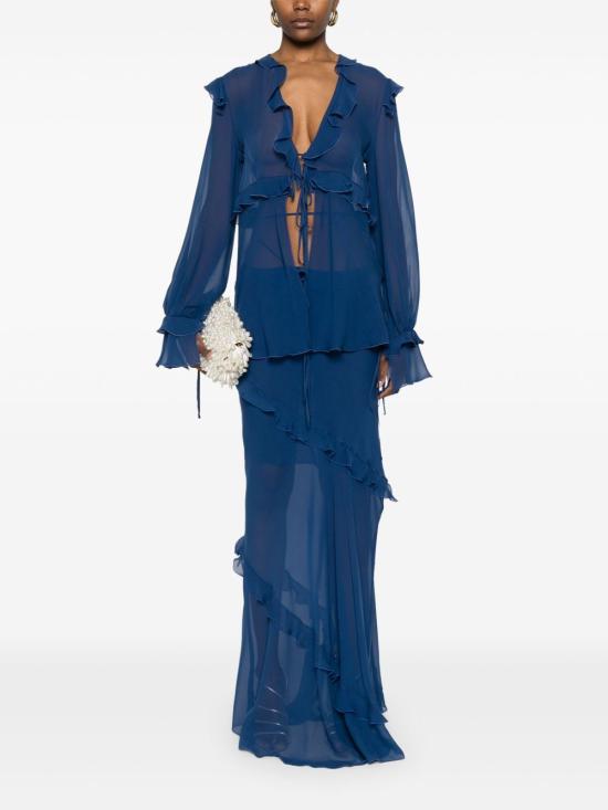 25SS LES FILLES D'EVA 블라우스 8209 BLUNAVY Blue - OTHER BRANDS