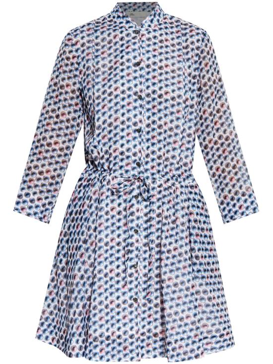 25SS 토리버치 숏 원피스 165262 414 Blue Candy Dots