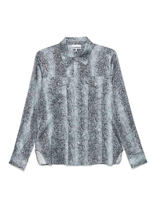  가니 자켓 W0177371 Light Blue