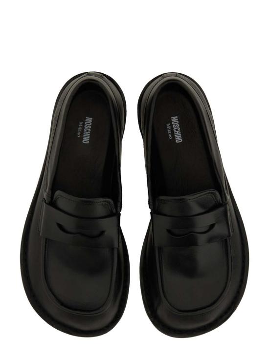  모스키노 로퍼 MB10181C0MGA0000 Black - MOSCHINO