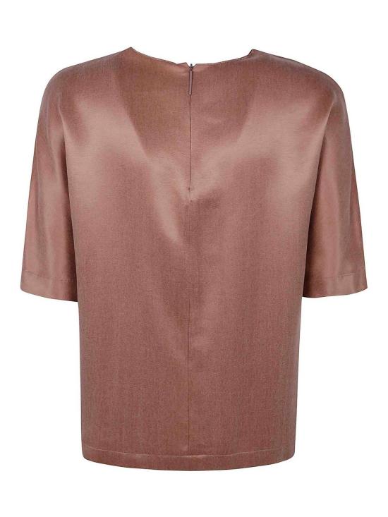  조르지오 아르마니 반팔 티셔츠 GW000790TE13750U6090 Red - GIORGIO ARMANI