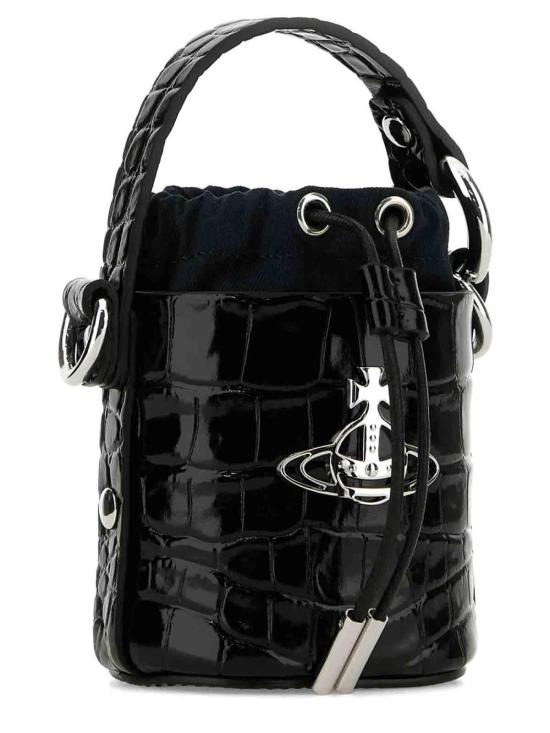  비비안웨스트우드 토트백 5C010003WL0098N401 Black - VIVIENNE WESTWOOD