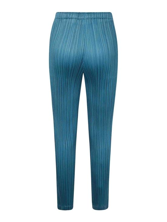  플리츠플리즈 스트레이트 팬츠 PP56JF11566 Blue - PLEATS PLEASE