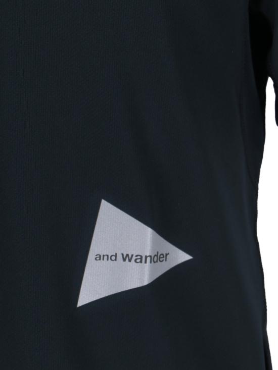 25SS 앤드원더 반팔 티셔츠 5745164035 010 Black - AND WANDER