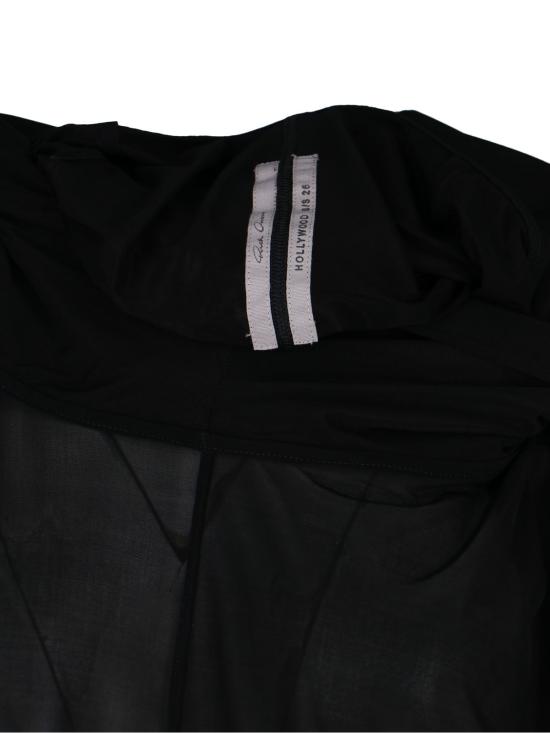 25SS 릭 오웬스 반팔 티셔츠 RO01E7285 BZ 09 Black - RICK OWENS