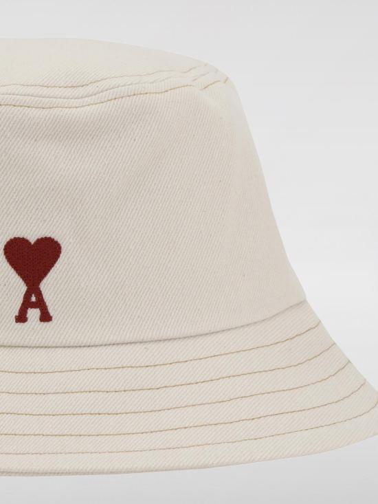 25SS 아미 모자 UHA246DE0039 136 White - AMI