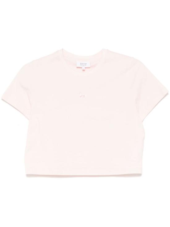 25SS 메종키츠네 베이비 폭스 패치 베이비 티셔츠 MW00105KJ00080140 ROSEWATER DOM