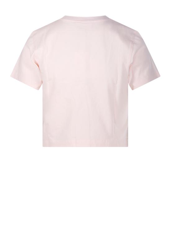  메종키츠네 베이비 폭스 패치 베이비 티셔츠 MW00105KJ0008 0140 ROSEWATER DOM - MAISON KITSUNE